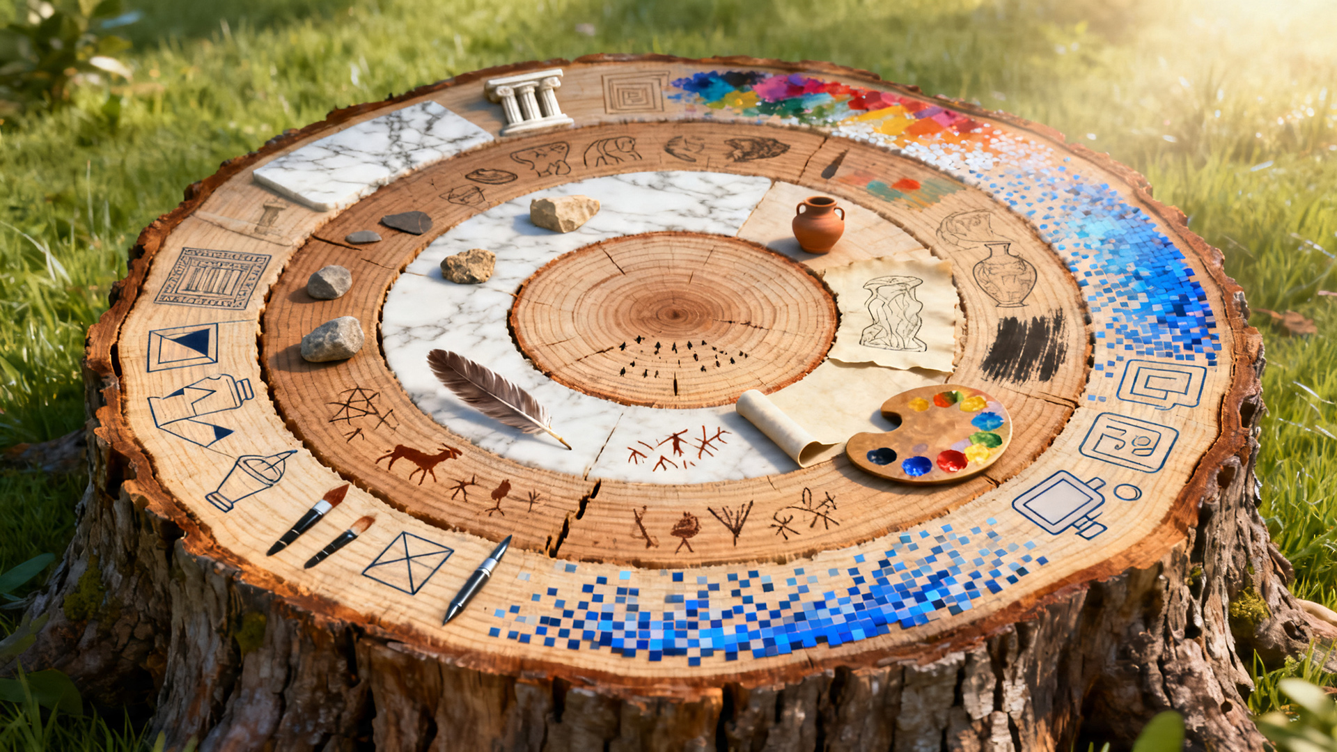 艺术的痕迹封面